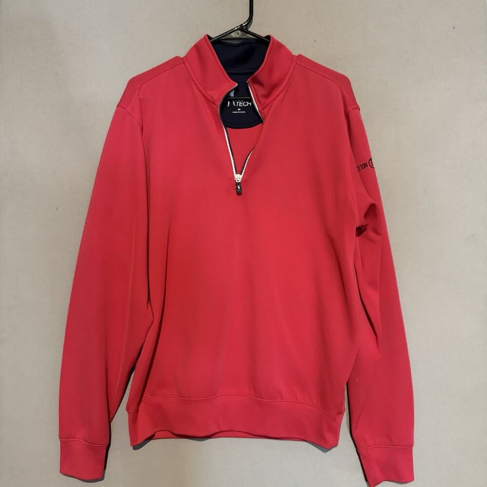 Fairway & Greene F&G Tech Pullover Sweater Medium Golf Club 1/4 Zip  Outdoor